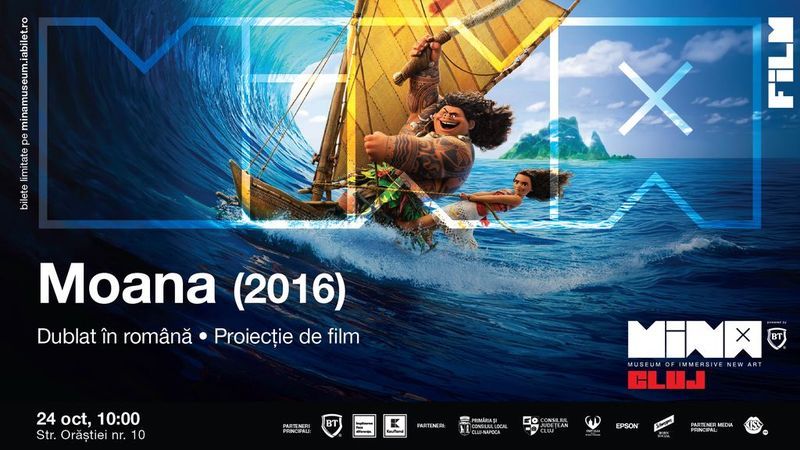 Cluj-Napoca: Moana (2016) - proiecție de film