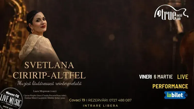 Svetlana - Ciririp Altfel - Muzică lăutărească reinterpretată