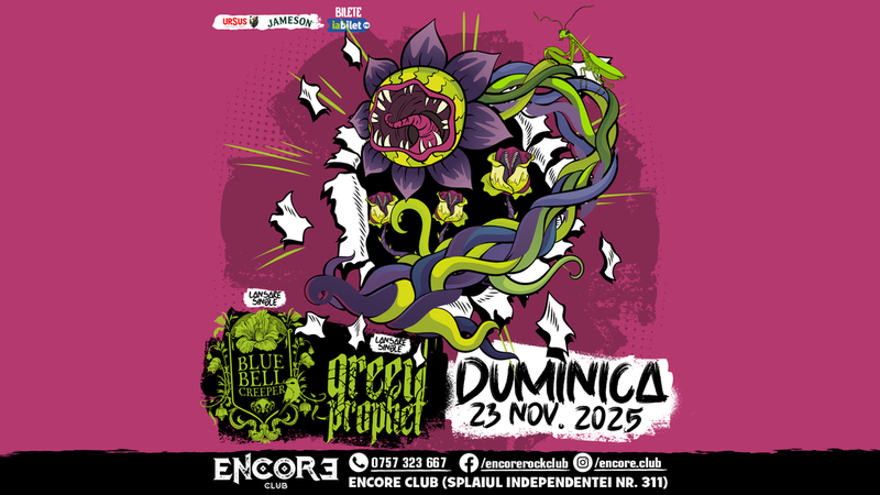 Concert Bluebell Creeper si Green Prophet