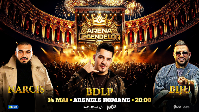 BDLP x CBX x NARCIS @ Arena Legendelor