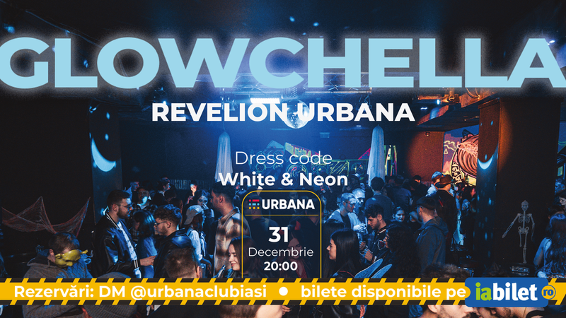 Iasi: Glowchella | New Year's Neon Party 2026 Urbana