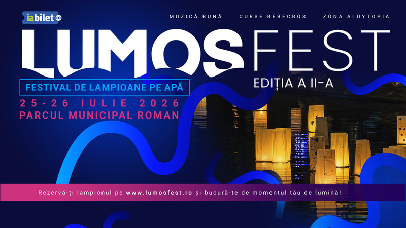 Roman: LUMOS Fest - Festival de lampioane pe apă - Ediția a ll-a