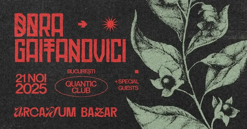Dora Gaitanovici • "Arcanum Bazar" - Lansare de album