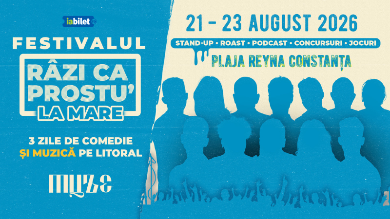 Festivalul de comedie - Razi ca prostu' la mare 2026 | Acces VIP 23.08