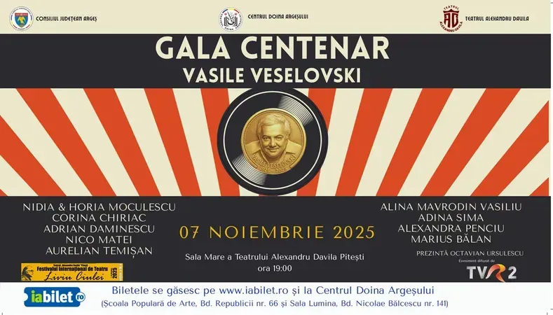 Pitesti: Gala Centenar "Vasile Veselovski" - Editia a V-a