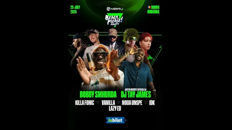 Nibiru: Beach, Please! Party (29 iulie) feat. Bobby Shmurda & DJ Tay James