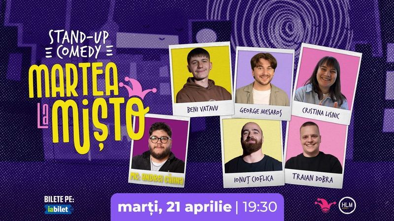 The Fool: Marțea la Mișto cu Beniamin Vătavu, George Mesaroș, Gabriel Țepeș, Traian Dobra și Cristina Leșnic