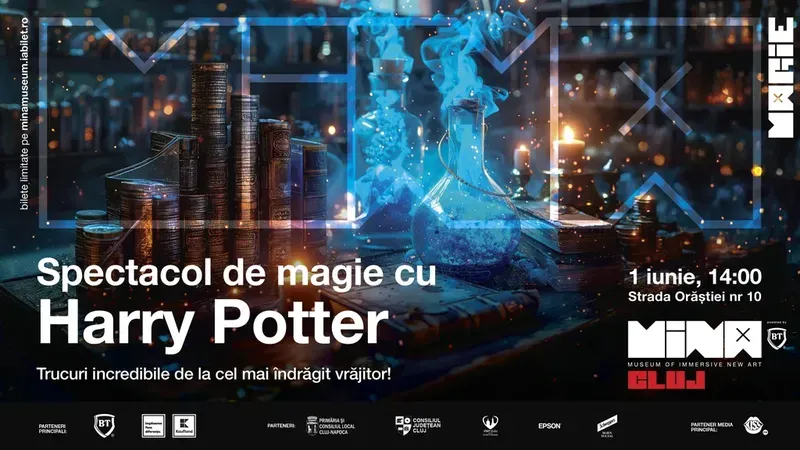 Spectacol de magie cu Harry Potter