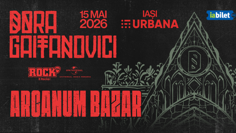 Iasi: Dora Gaitanovici • “Arcanum Bazar” • Lansare de abum