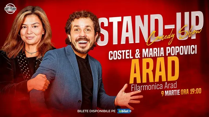 Arad: Costel și Maria Popovici - Stand Up Comedy Show