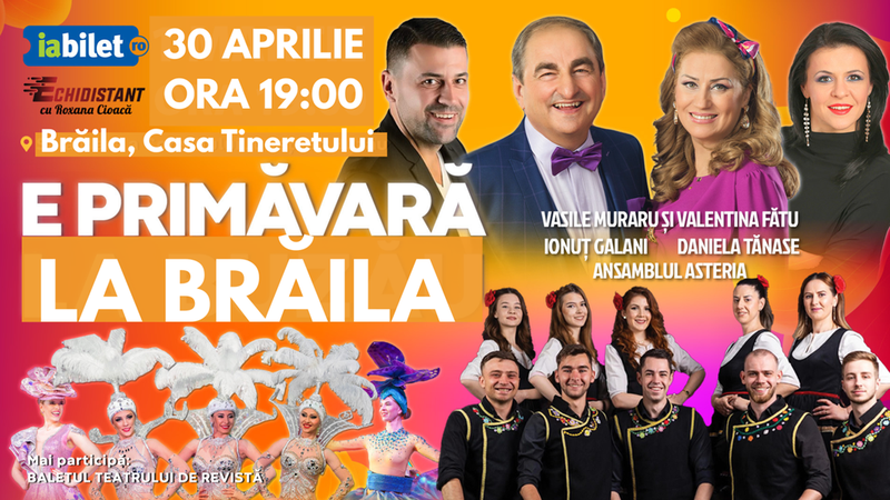 Braila: E Primavara la Braila