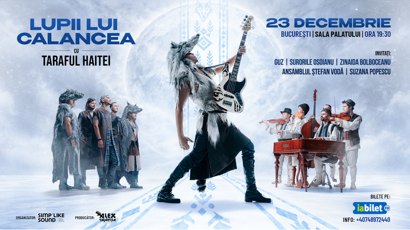 Concert „Lupii lui Calancea – Sub luna lupilor”