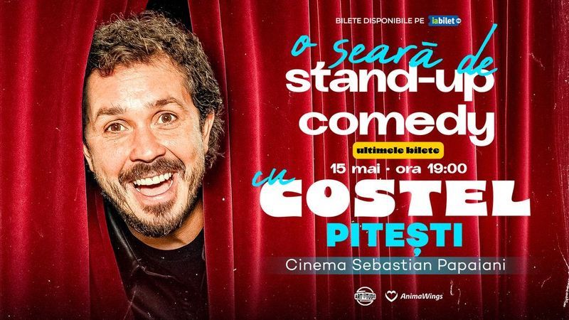 Pitesti: O seara de stand up comedy cu Costel