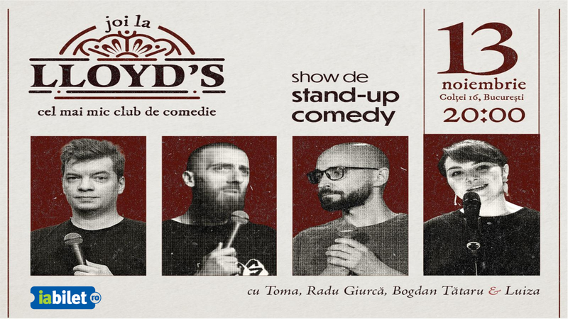 Stand-up Comedy cu Toma, Luiza, Giurcă, Tătaru & Octav