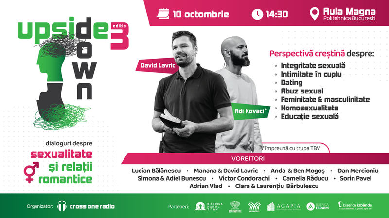Upside Down – dialoguri despre sexualitate și relații romantice - Ediția a III-a