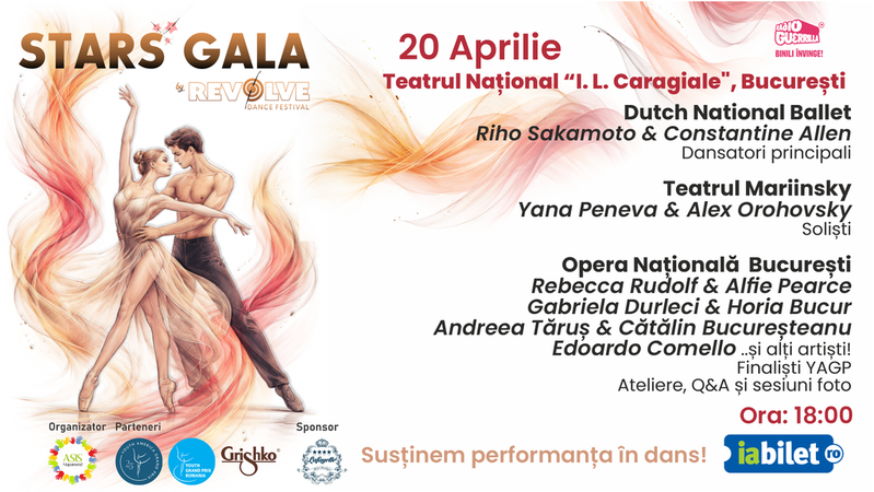 Stars Gala by Revolve Dance, un eveniment cu stil!