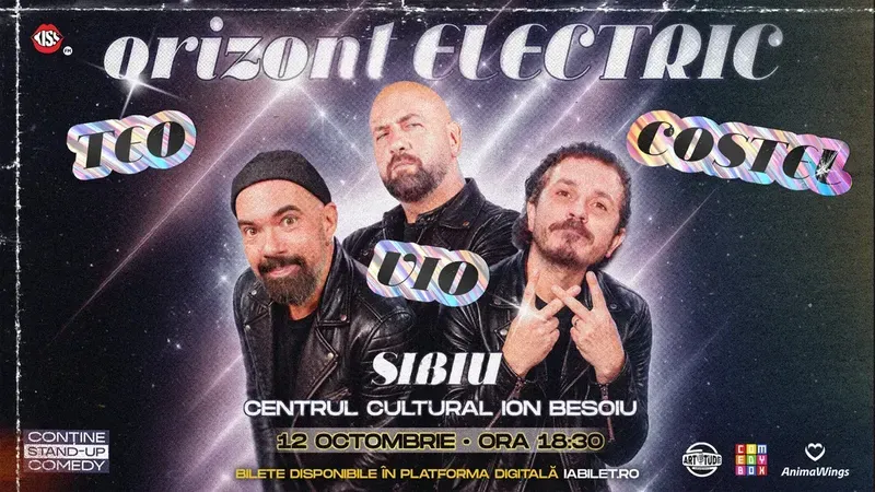 Sibiu: Teo, Vio și Costel - Orizont Electric | Stand Up Comedy Show