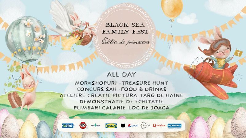 Black Sea Family Fest - Festival de Paște pentru întreaga familie – La Herghelie!