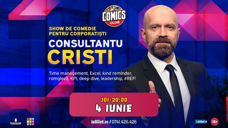 Consultantu Cristi - Show De Comedie pentru Corporatiști la ComicsClub!