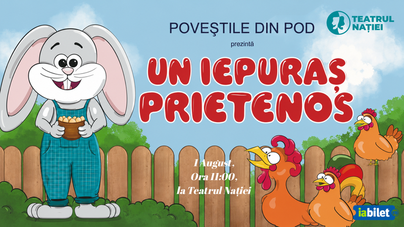 Ploiești: Teatru pentru copii: Un iepuraș prietenos