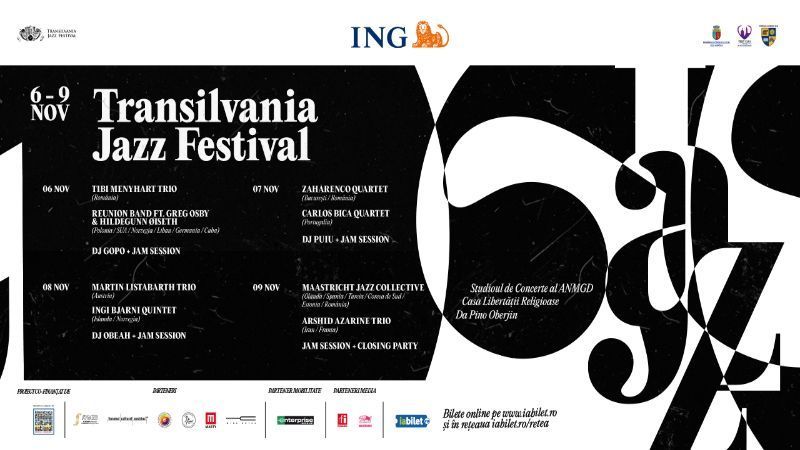 Cluj-Napoca: Transilvania Jazz Festival 2025