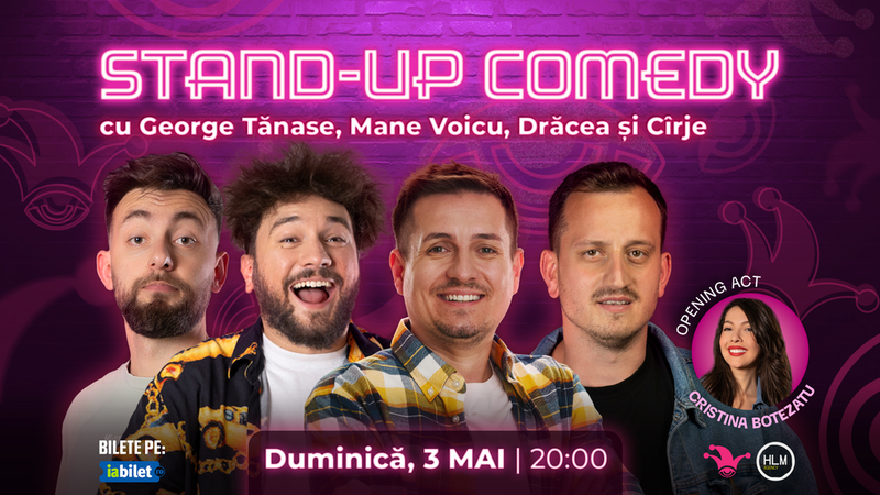 The Fool: Stand-up comedy cu George Tănase, Drăcea, Mane Voicu și Cîrje