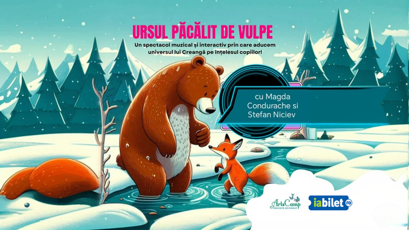 Plopeni: Ursul păcălit de vulpe - adaptare după Ion Creangă