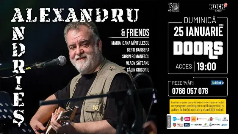 Constanta: Concert Caritabil Alexandru Andries & Friends