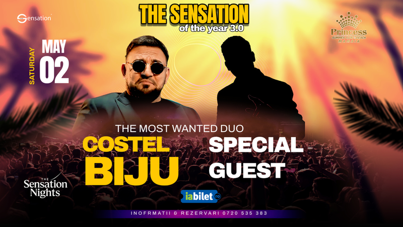 Mamaia: The Sensation of the Year 3.0 – Costel Biju & Special Guest