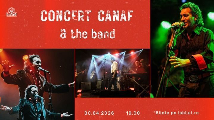 Iasi: Concert Canaf & the band