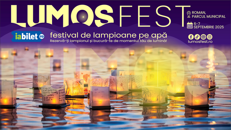 Roman: LUMOS Fest - Festival de Lampioane pe Apă