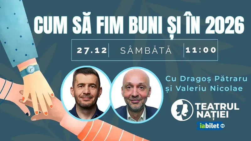 Workshop cu Valeriu Nicolae și Dragoș Pătraru