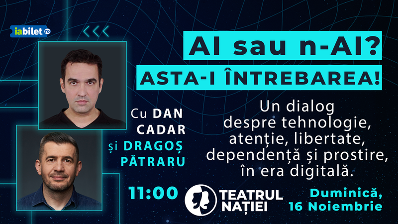 Ploiesti: Workshop cu Dan Cadar și Dragoș Pătraru