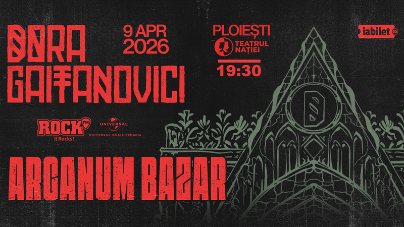 Ploiești: Concert Dora Gaitanovici - Arcanum Bazar