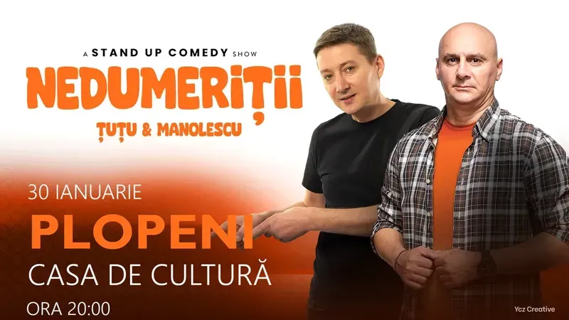 Plopeni: Stand-up Comedy - Dan Tutu si Cristi Manolescu
