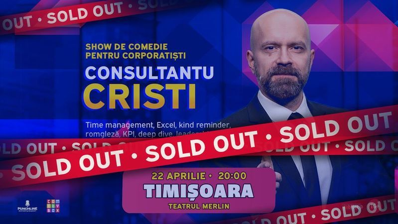 Timișoara: Consultantu Cristi - Show De Comedie pentru Corporatiști