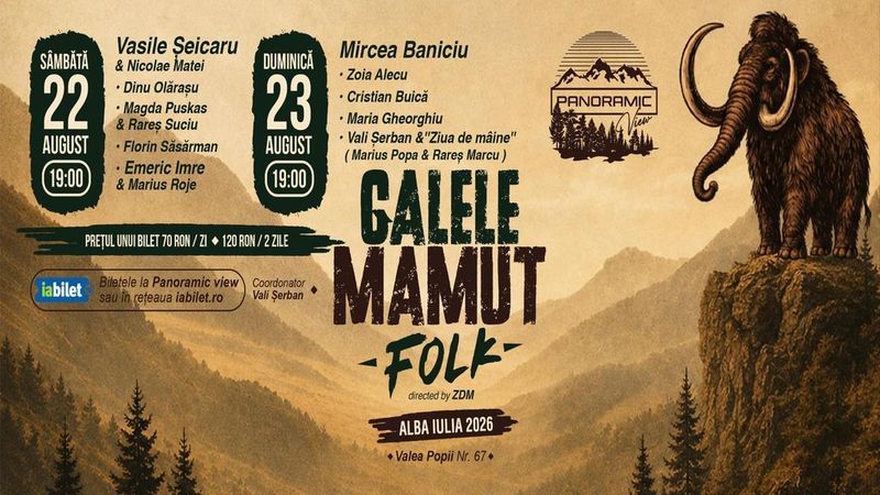 Alba Iulia: Galele Mamut Folk