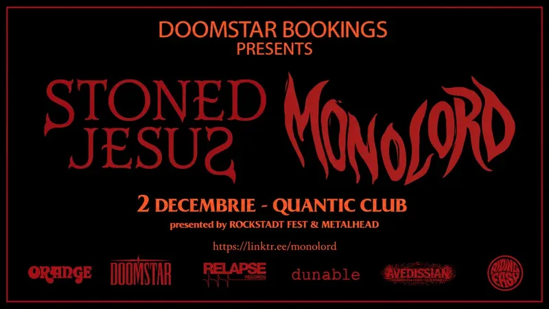 Stoned Jesus si Monolord la QUANTIC