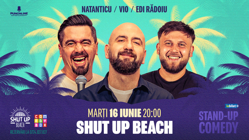 Constanta: Stand-up comedy cu Vio, Natanticu și Edi