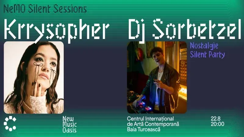 Iasi: NeMO Silent Sessions: Nostalgie Silent Party /w DJ Sorbetzel si Silent Concert Krrysopher