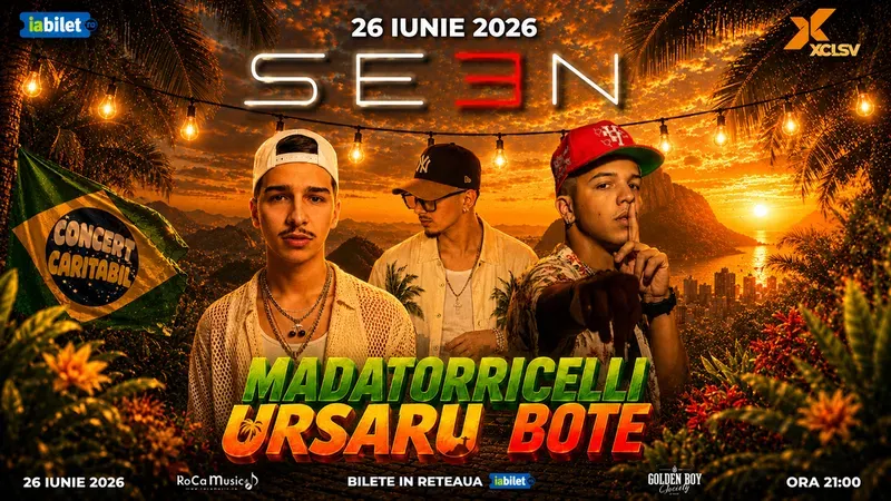 Concert Caritabil X Petre Ștefan, Ursaru, Johny Romano, Madatorricelli & Bote