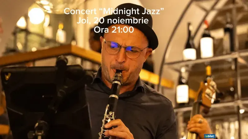 Sibiu: "Midnight Jazz” cu Ciprian Dancu, Mihai Pîțan, Sergiu Bodescu si Adrian Ban