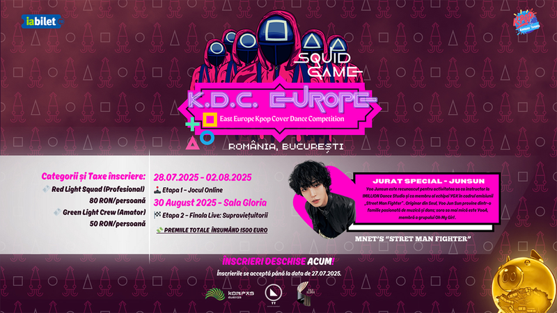 „K.D.C. Europe” - Squid Game @ East European K-pop Cover Dance Competition